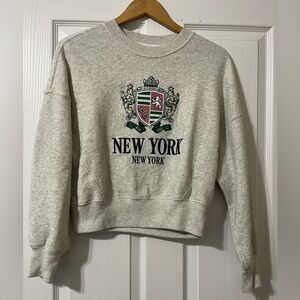 Abercrombie & Fitch Soft AF Collection Women’s New York Crew neck Sweatshirt XS